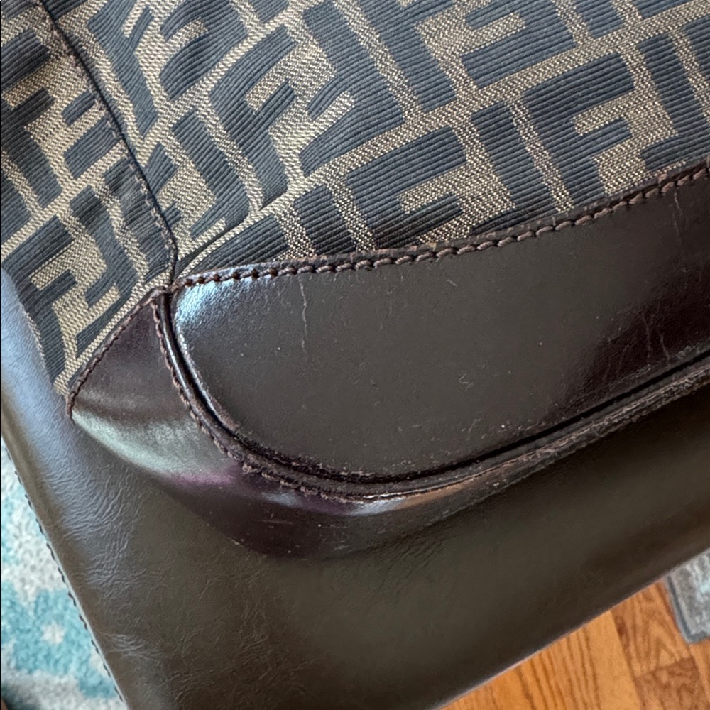 Fendi Zucca Monogram Shoulder Bag - Picture 14 of 17